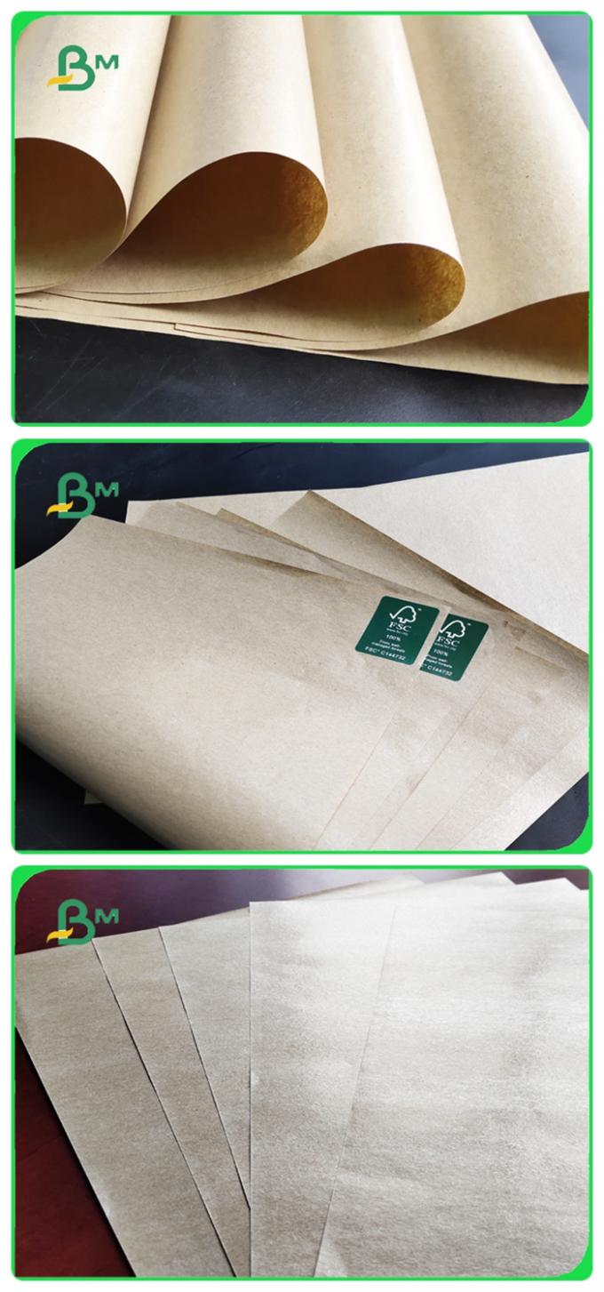 Аттестованная ФСК бумага с покрытием ПЭ репеллента масла и воды в листах и Ролльс