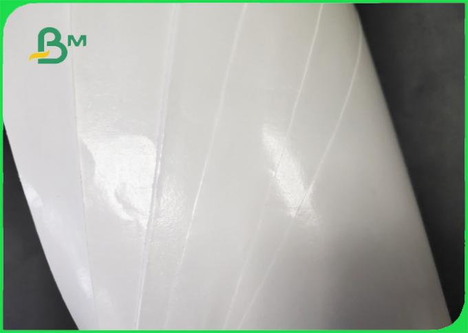 Толщина 30 - ПЭ 350гсм покрыло белую бумагу Крафт цвета в катушках для различной упаковки