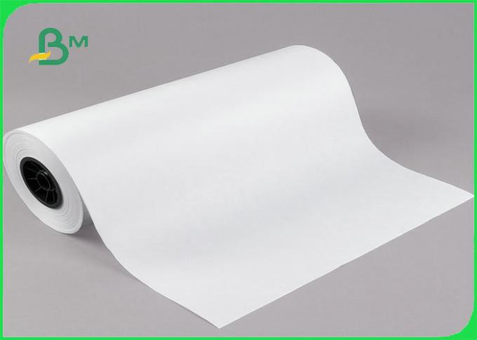 Высокосортная бумага Rolls 20LB 75GSM белая струйная с ядрами 2 дюймов для принтеров HP