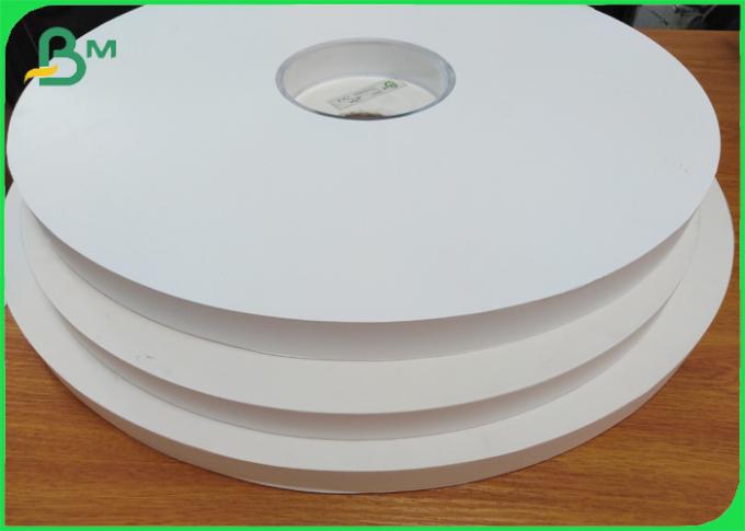 Катушка ширины упаковочной бумаги 26.5mm соломы цвета сертификата 28gsm SGS белая