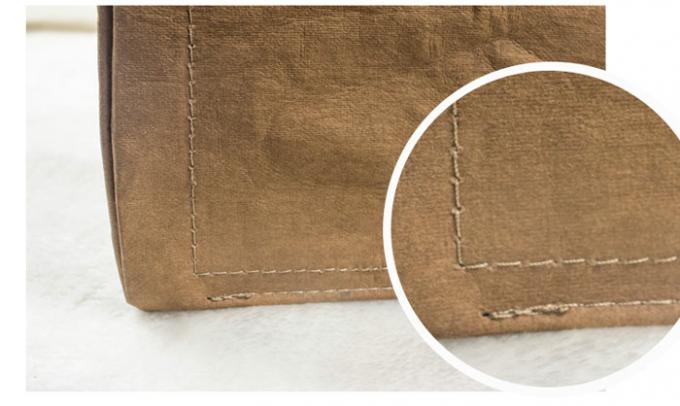 Ткань материала сумок помыла бумагу Kraft 0.5mm прочного крена бумаги Washable