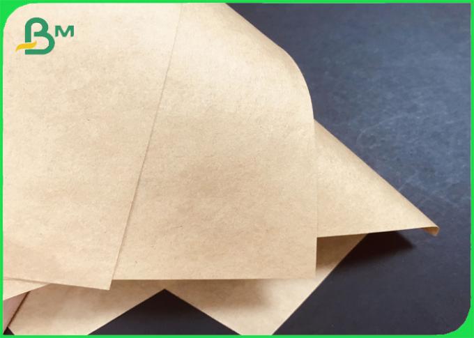 Бумага Брауна Kraft девственницы 100% раздвижная для делать сумок цемента