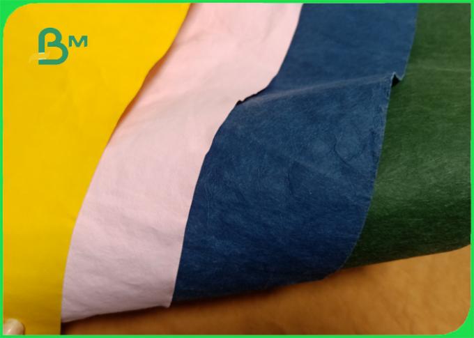 Влагостойкий Multicolor Washable повторно использованный крен Kraft бумажный для сумки плана