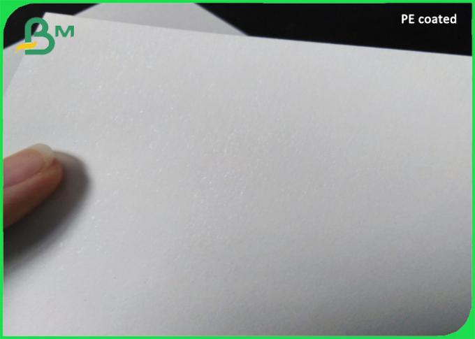 бумага чашки бумаги с покрытием ПЛА 100% биодеградабле низкопробная 210г + 26г