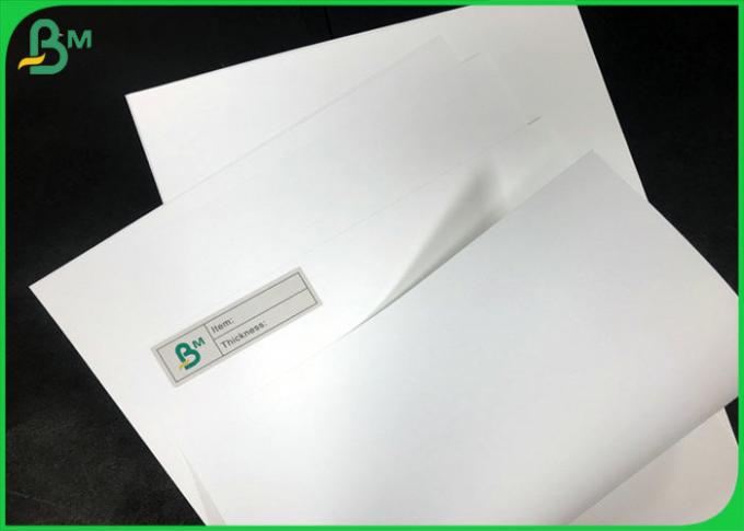 Лист бумаги известняка белого штейнового финиша Eco 120UM 200UM 300UM синтетический