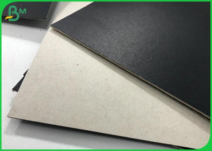 Бумага картона серого цвета соломы глины твердой коробки материальная 1.5mm 2mm толстая черная