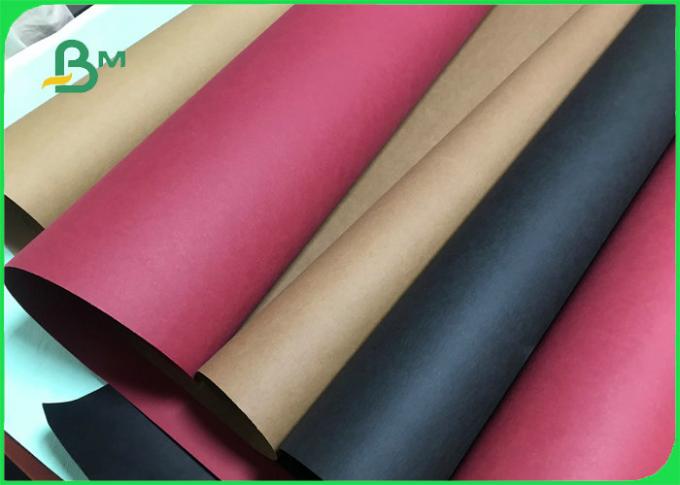 Прочный цвет Washable Kraft Tex бумажный Rolls для бумажных мешков моды DIY