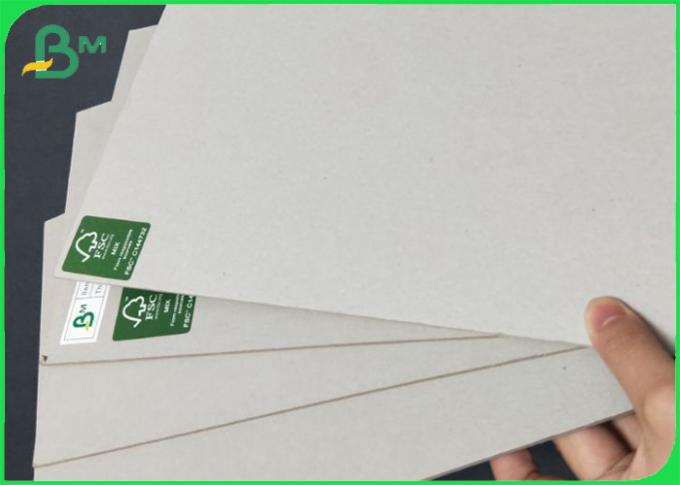 Макулатурный картон толщины высокой жесткости 2,0/2.5MM серые & доска соломы для ящика для хранения