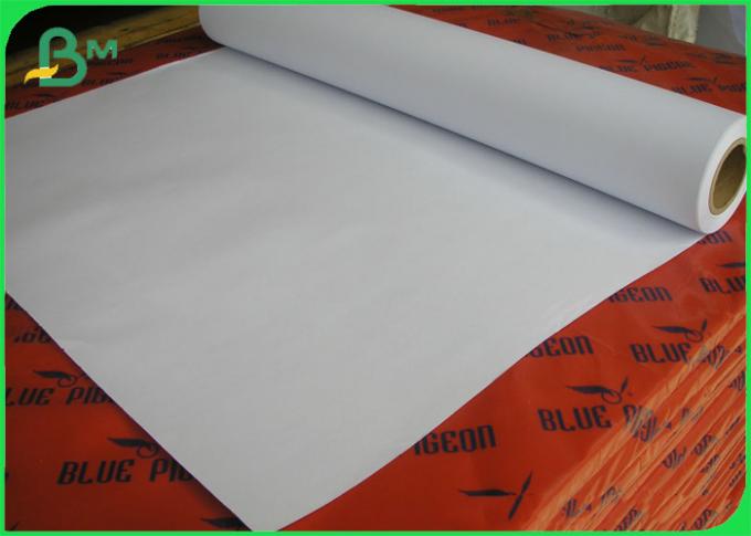 Струйный крен бумаги прокладчика 80GSM CAD на фабрика 620 одежды/914mm * 50/150m