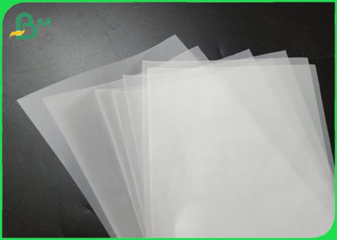 Просвечивающие белые листы вычерчивания 73gsm 83gsm бумажные для печатания