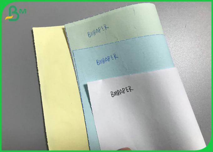 Крен бумаги печатания 50gsm/55gsm Carbonless копировальной бумаги Ncr множественного цвета