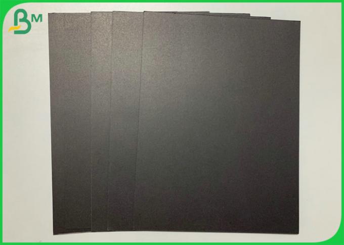 Recyclable черный крен картона для печатания 300g 350g карты имени ровного