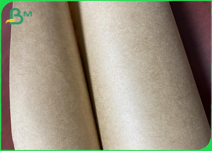 крен 100% девственный 70g 120g Unbleached Браун Kraft бумажный для хозяйственной сумки