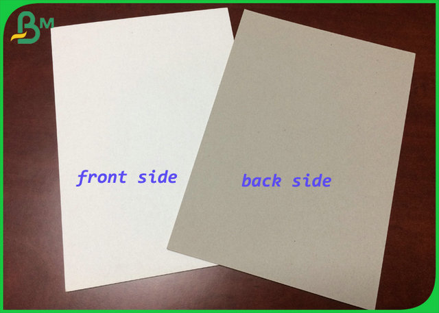 Paperboard одиночной стороны толщины 2.5mm 3.0mm белый с серым цветом назад к книге в твердом переплете