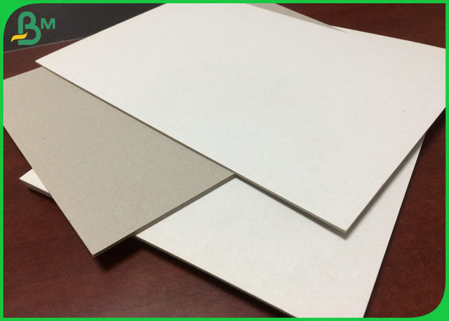 Paperboard одиночной стороны толщины 2.5mm 3.0mm белый с серым цветом назад к книге в твердом переплете