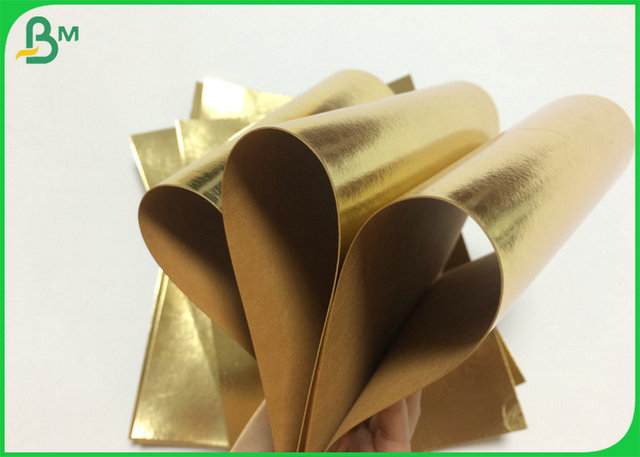 Красить 1 ткань 0.55mm бортового золотого цвета водостойкую Washable для бумажников