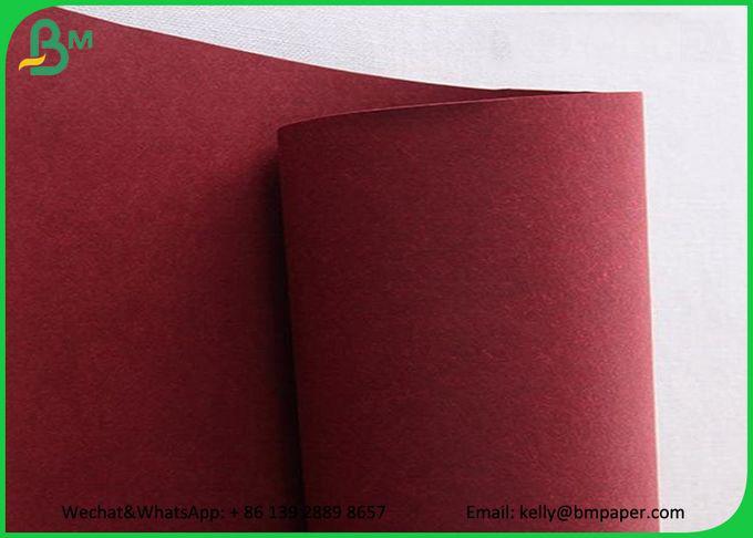 Бумажные мешки Kraft красочного Washable штейна крена вкладыша Kraft бумажного поверхностные розовые Washable