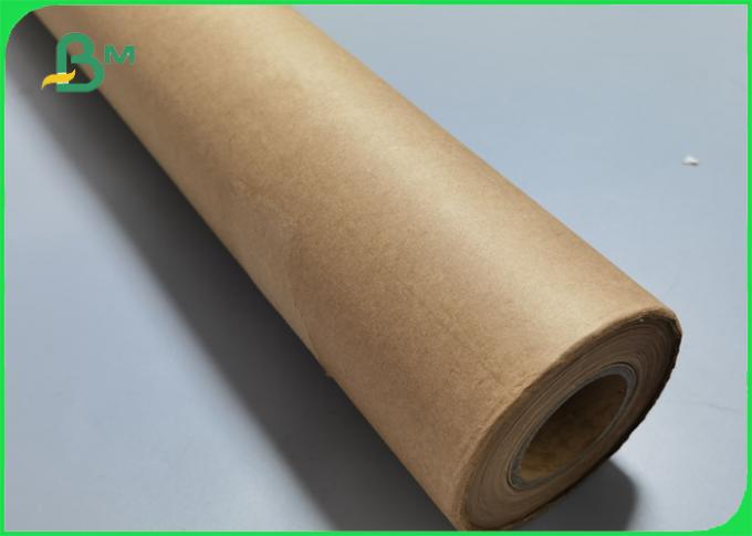 Бумага ремесла бумаги 60gsm 80gsm Брауна небольшого крена упаковывая с креном 25kg/