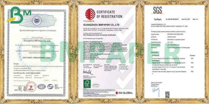 paperboard kraft качества еды 300gsm 10g покрытый PE paperboard kraft качества еды 300gsm 10g покрытый PE