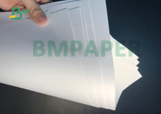 размер листа бумаги 120um 150um Не-tearable белый струйный синтетический