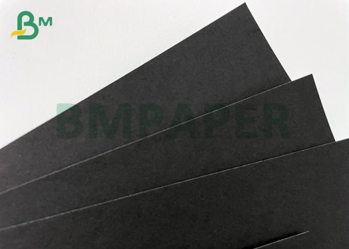 Двухстороннее печатание черный картон для карты приглашения