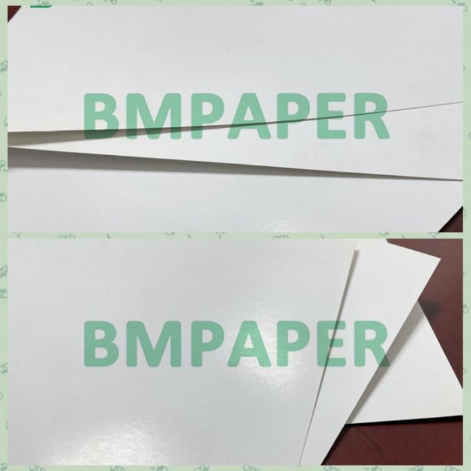 Сильно покрытая белая бумага со средней толщиной для клиентов B2B