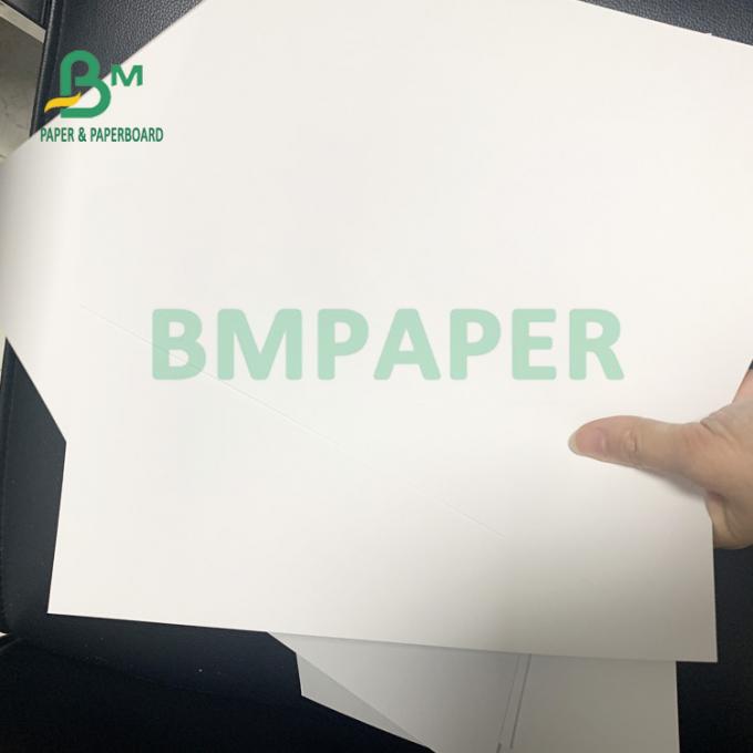 белая высокосортная бумага 100g покрывает сопротивление воды офсетный печат 40cm x 60cm
