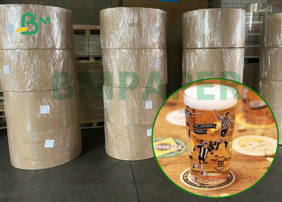 Быстрая абсорбция воды 0.6mm 0.9mm доска Beermat 2 сторон Uncoated