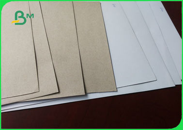 Повторно использованная пульпа расточителя бумажная покрыла белизну/серый цвет картона Kромо двухшпиндельные