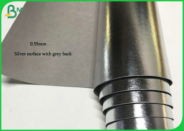 бумага Kraft 0.7mm толстой Untearable серебряной поверхностной ткани 0.55mm Washable в крене