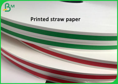 Ровный крен бумаги качества еды поверхности 60г 80г 120г/покрасил бумагу соломы с изготовленным на заказ размером