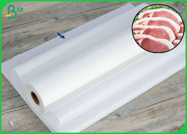 крен упаковочной бумаги мясника МГ цвета 30гр 40гр белый для мяса