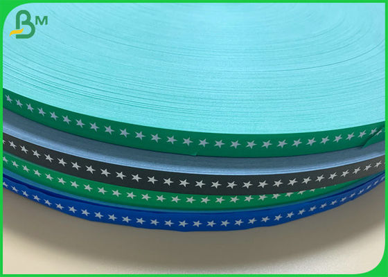 Голубая черная зеленая ширина 60gsm 120gsm 15mm покрасила бумагу соломы низкопробную