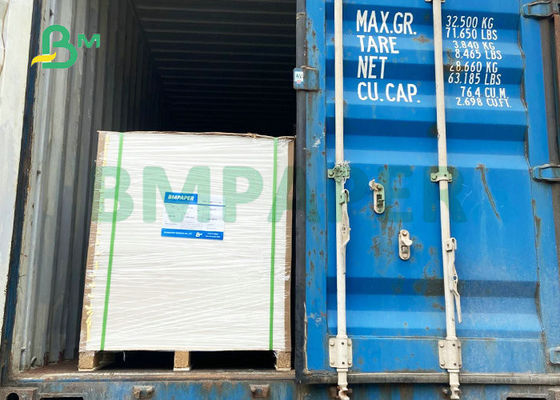 Одиночной покрытая стороной белая доска еды 325GSM 29 x 18" для коробок пекарни