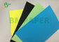 Лист карты 180Gsm Uncoated пинка голубой зеленый нормальный для рекламировать печатание 63,5 x 91.4cm