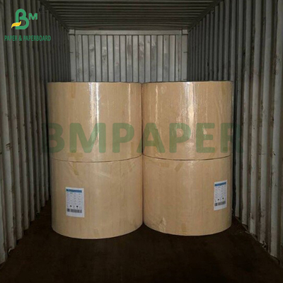 35 ггм 40 ггм Высокотемпературная белая жироустойчивая бумага Jumbo Rolls для выпечки и приготовления пищи