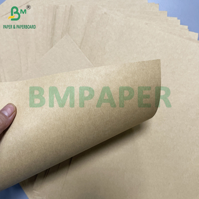 500 мм Высокая прочность 70 90 GSM Коричневая Чистая Kraft Paper Roll Пакетная упаковка