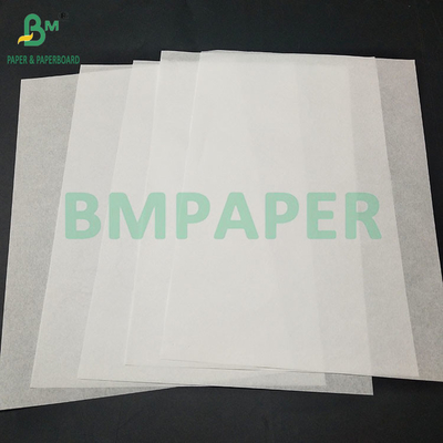 60 грамм хорошая печать Белая Greaseproof Paper Kit7 для упаковки гамбургеров