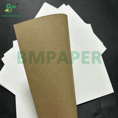 140 грамм 170 грамм Белая покрытая Kraft Back Paper для подарочной упаковки Коробка 70 x 100 см