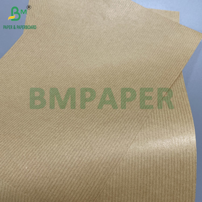 80 гсм коричневый полосатый Kraft Paper Gift Wrapper Односторонний блеск Отличная прочность