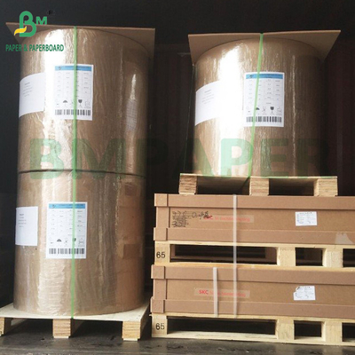 Односторонняя блестящая остекленная бумага MG Kraft 30GSM - 60GSM для упаковки продуктов питания