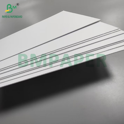 1.5MM 3слойная белая гофрированная доска для косметических коробок Линейка E Флейта 69 x 99CM