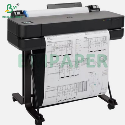 24" x 150" CAD 20lbs Bond Inkjet Wide Format Plotter Paper For Graph 2′′ CORE (бумажная бумага для чернил широкого формата для графика 2")