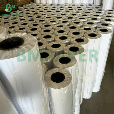 24" x 150" CAD 20lbs Bond Inkjet Wide Format Plotter Paper For Graph 2′′ CORE (бумажная бумага для чернил широкого формата для графика 2")