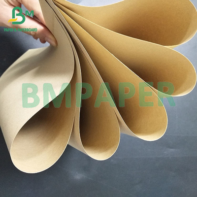 120гм пищевой качество коричневая Kraft Liner бумаги для изготовления ручной сумки пищевой упаковочной сумки
