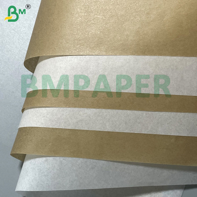 35g 38g Коричневые микроволновые безопасные воздушные фритюрники Жироустойчивая силиконовая пергаментная бумага для самоклеющейся бумаги