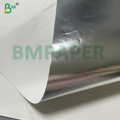 70gsm Высокопрочная печатная пищевая серебристая алюминиевая бумага для упаковки гамбургеров и печенья
