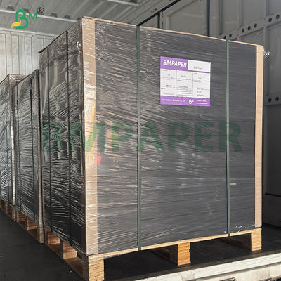 120gram  Smooth Texture High Stiffness Black Paper Sheet