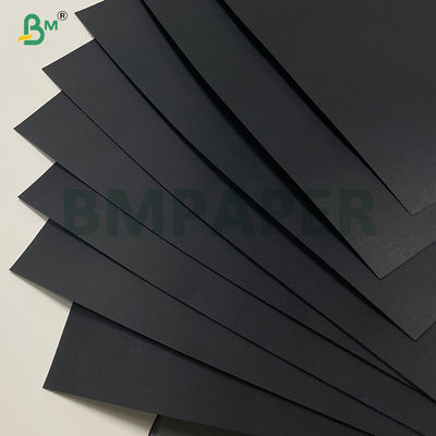 130gsm Black Paper Board Folding Resistant For Business Printing and Business Cards