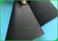 Одиночной покрытый стороной картон доски 300g вязки черной книги в листе или крене